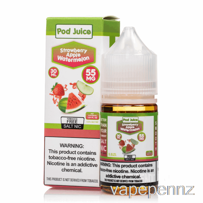 Strawberry Apple Watermelon - Pod Juice - 30mL 35mg VAPE NZ